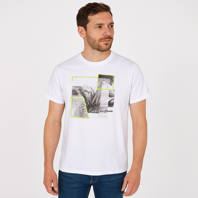 Regatta Mens Cline IV Graphic Print T Shirt