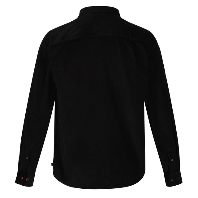 Regatta Mens Darien Long Sleeve Cord Cotton Shirt
