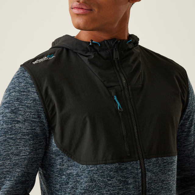 Regatta Mens Heist Hybrid Hoodie Hooded Fleece Jacket