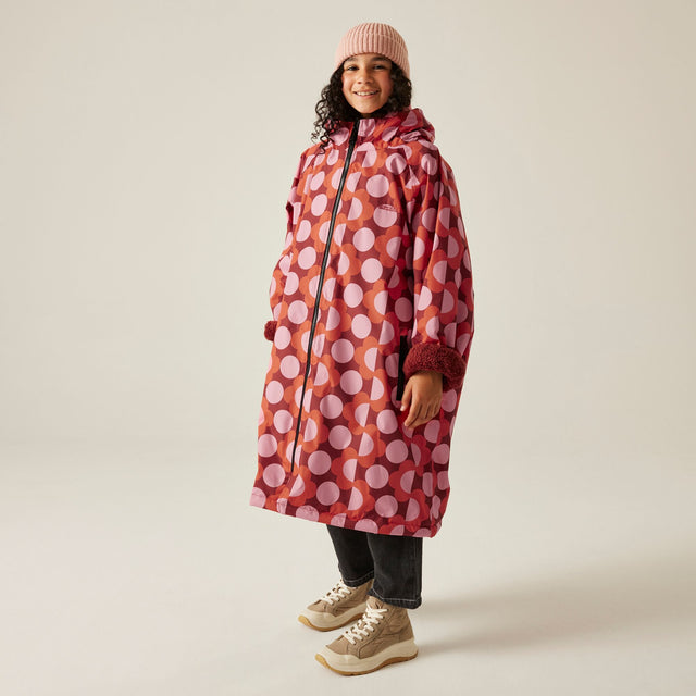 Regatta Kids Girls Orla Kiely Waterproof Dry Changing Robe