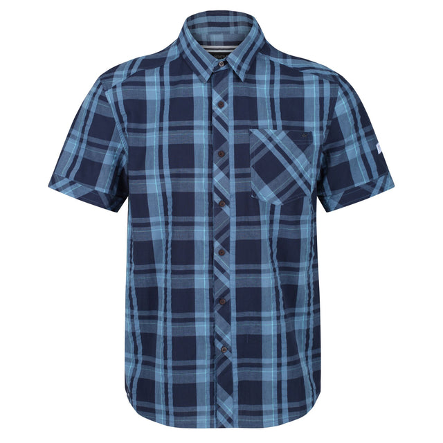 Regatta Mens Deakin III Short Sleeve Check Shirt