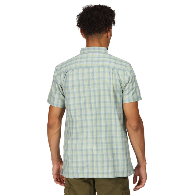 Regatta Mens Kalambo VII Short Sleeve Check Shirt