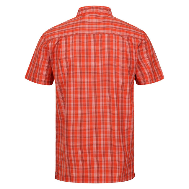 Regatta Mens Kalambo VII Short Sleeve Check Shirt
