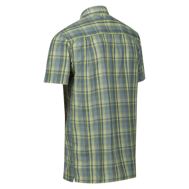 Regatta Mens Mindano VII Short Sleeve Check Shirt