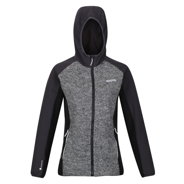 Regatta Womens Garn Full Zip Hooded Softshell Jacket