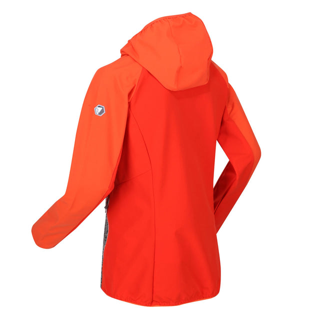 Regatta Womens Garn Full Zip Hooded Softshell Jacket