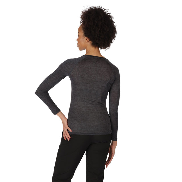 Regatta Womens Burlow Long Sleeve Actice T Shirt
