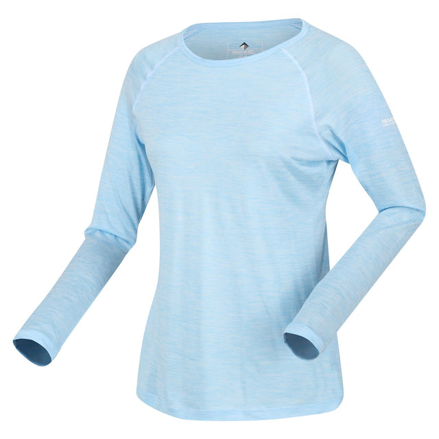 Regatta Womens Burlow Long Sleeve Actice T Shirt