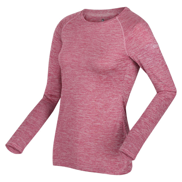 Regatta Womens Burlow Long Sleeve Actice T Shirt