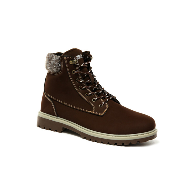 Regatta Mens Bayley Fleece Lined Winter Leather Boots