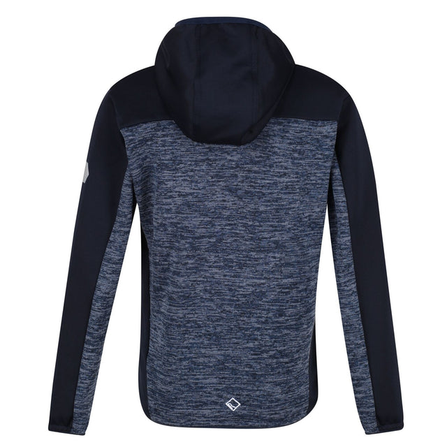 Regatta Kids Dissolver IV Hooded Marl Knit Fleece Jacket