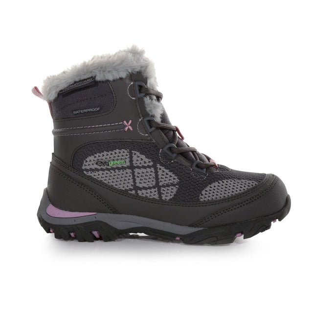 Regatta Kids Hawthorn Evo Mid Fleece Lined Winter Waterproof Boots