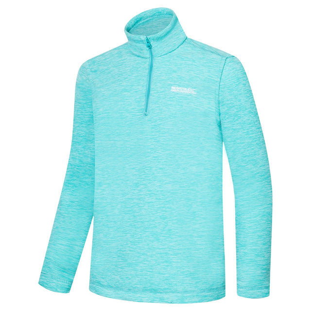 Regatta Kids Hot Shot Marl Half Zip Fleece Jacket