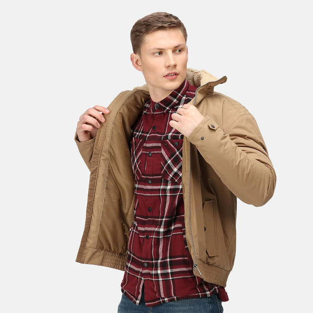 Regatta Mens Rayan Waterproof Insulated Bomber Jacket