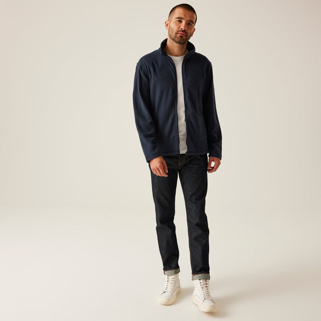 Regatta Mens Micro Lightweight Full Zip Fleece Jacket
