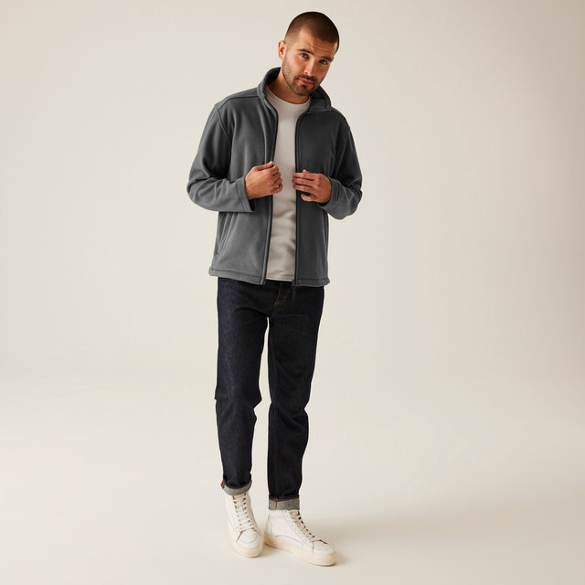 Regatta Mens Micro Lightweight Full Zip Fleece Jacket