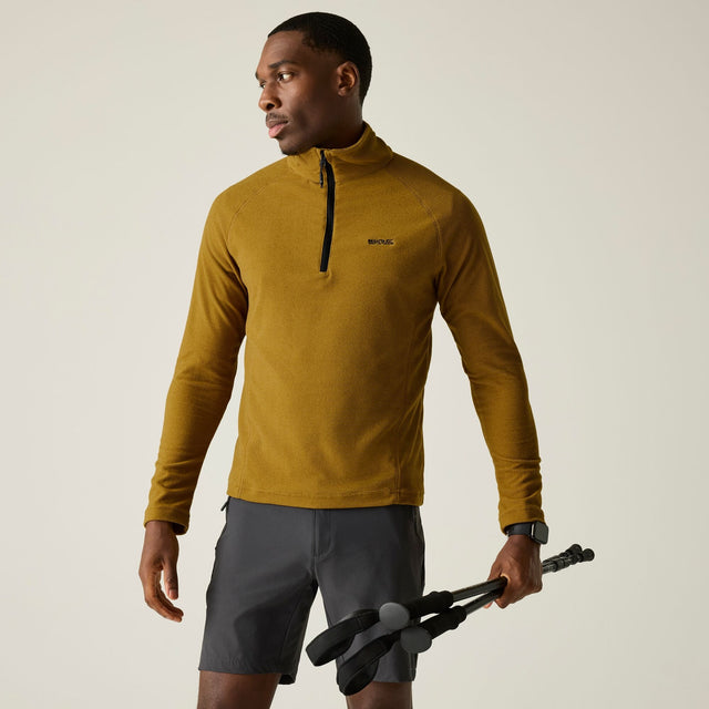 Regatta Mens Montes Lightweight Half Zip Fleece Jacket