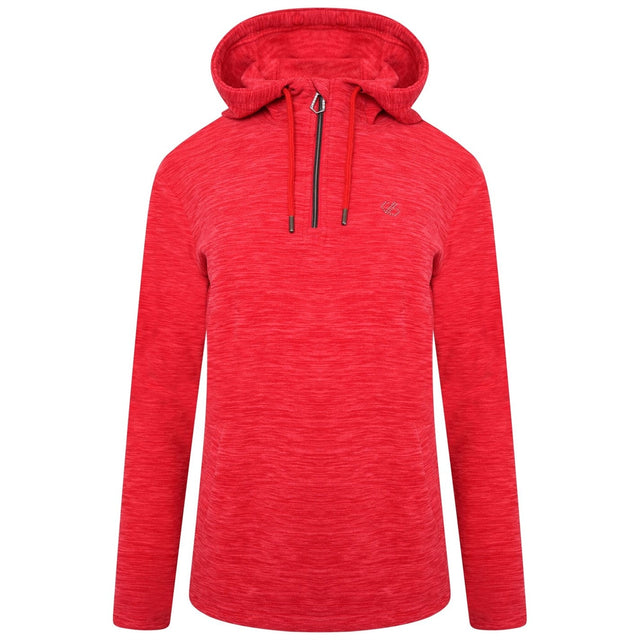 Dare2b Womens Obsessed Half Zip Overhead Hooded Fleece Jacket