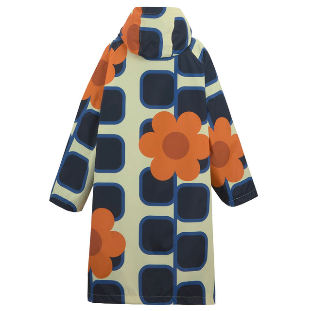 Regatta Junior Orla Kiely Kids Waterproof Dry Robe Changing Robe
