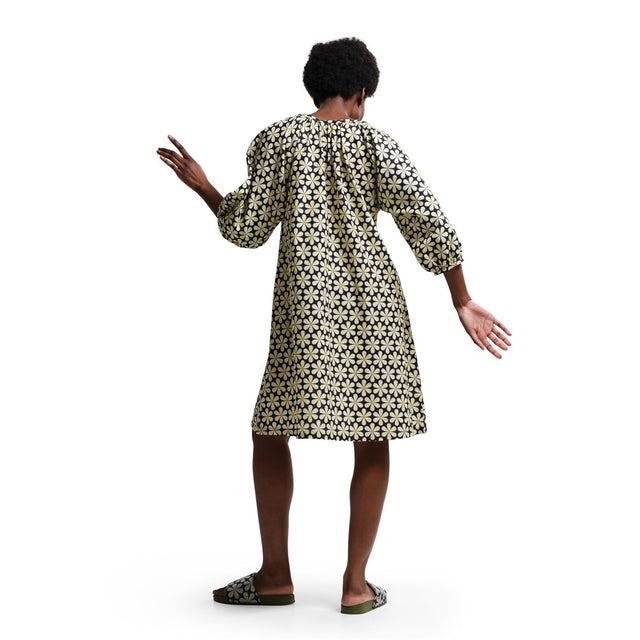 Regatta Womens Orla Kiely Tie Neck Casual Summer Dress