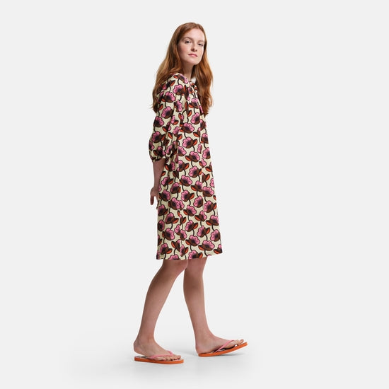 Regatta Womens Orla Kiely Tie Neck Casual Summer Dress