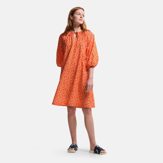 Regatta Womens Orla Kiely Tie Neck Casual Summer Dress