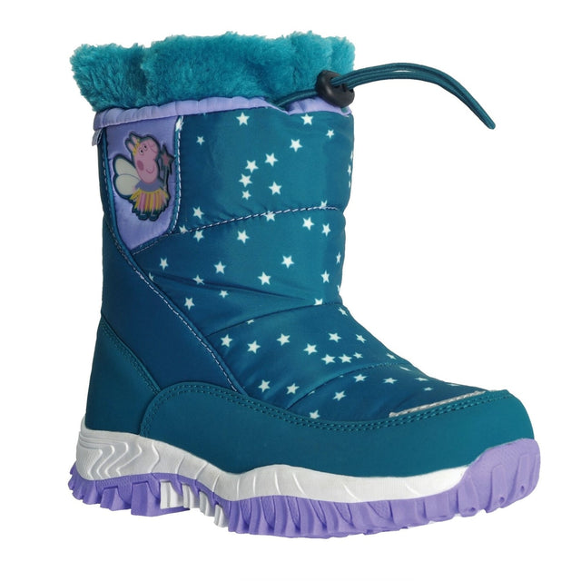 Regatta Kids Peppa Pig Insulated Cosy Winter Fleece Lined Boots
