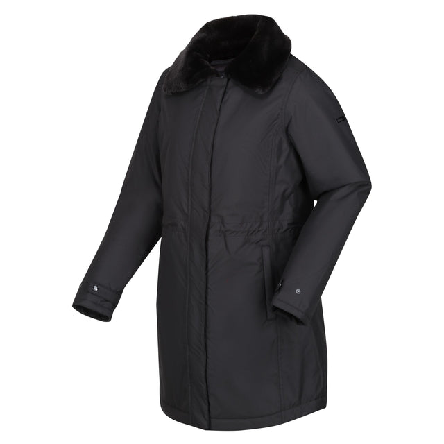 Regatta Womens Renata Fur Collar Insulated Waterproof Jacket