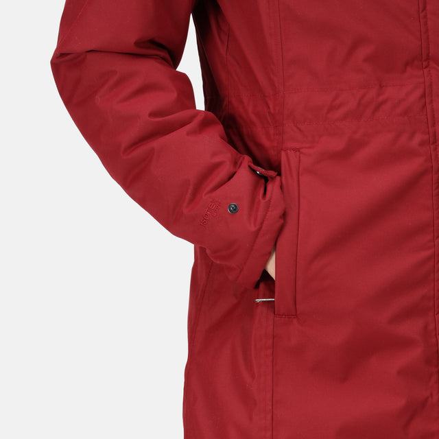 Regatta Womens Renata Fur Collar Insulated Waterproof Jacket