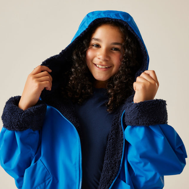 Regatta Kids Hooded Waterproof Dry Changing Robe