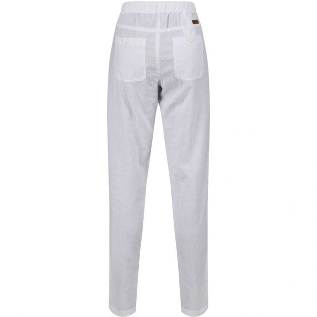 Regatta Womens Quanda Coolweave Cotton Light Casual Trousers