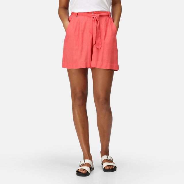 Regatta Womens Sabela Drawstring Casual Cotton Shorts