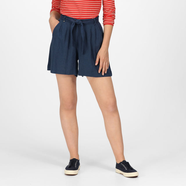 Regatta Womens Sabela Drawstring Casual Cotton Shorts