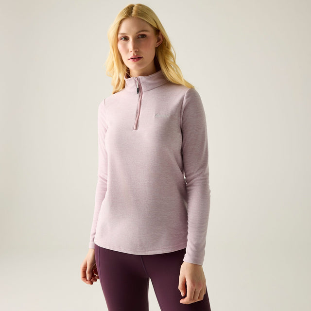 Regatta Womens Sweethart Marl Half Zip Fleece Jacket