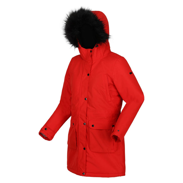 Regatta Womens Voltera Waterproof Insulated Battery Heated Parka Jacket