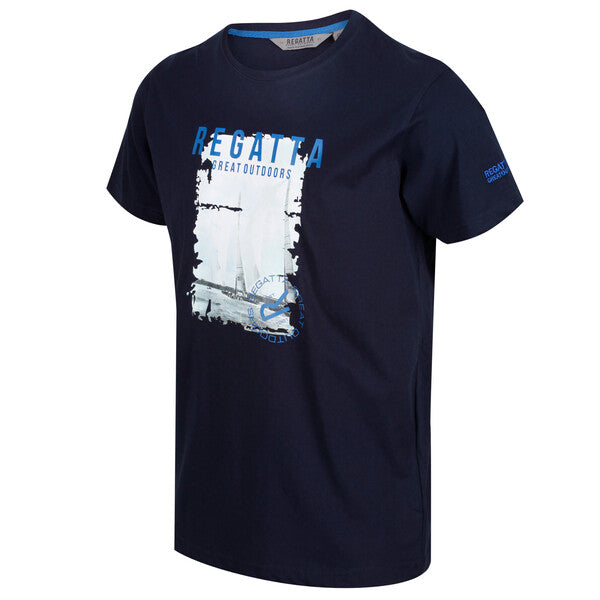 Regatta Mens Cline II Graphic Print T Shirt