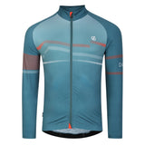 Dare2b Mens AEP Revolving Long Sleeved Cycling Jersey