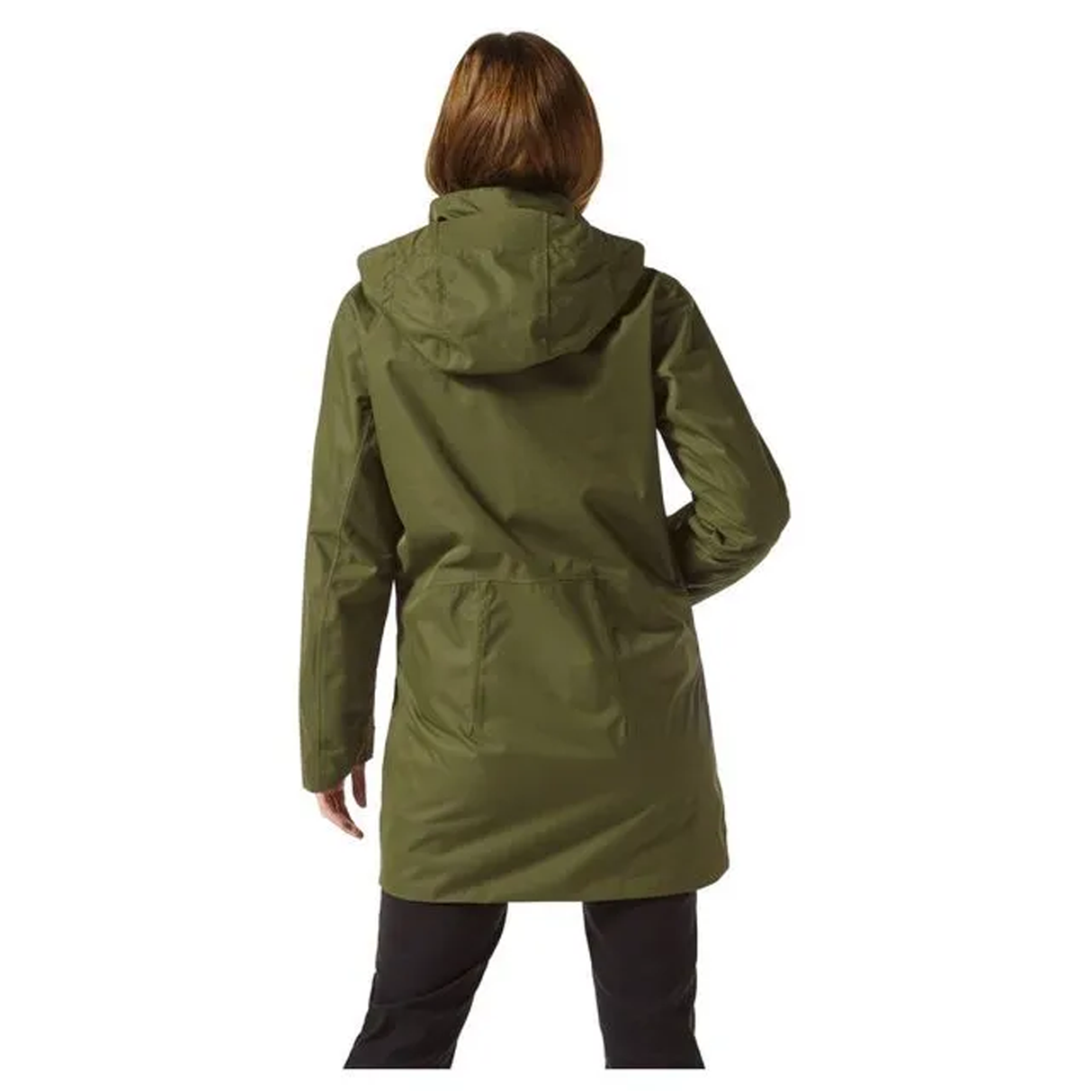 Craghoppers Womens Aird Long Hooded Waterproof Jacket