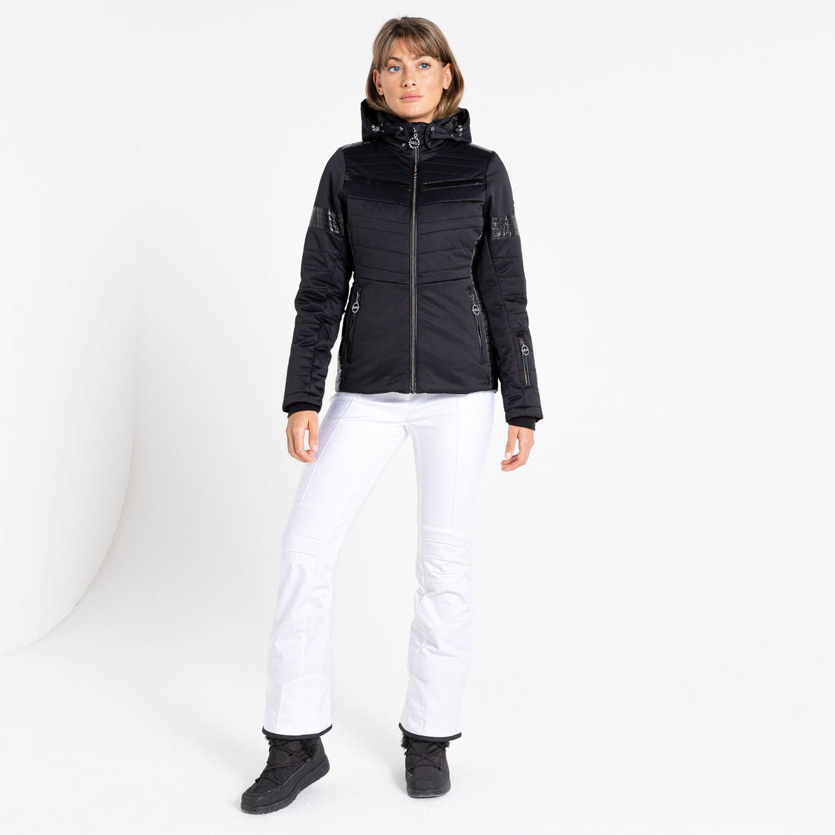 Dare2b Womens Dynamical Luxe Quilted Waterproof Ski Jacket