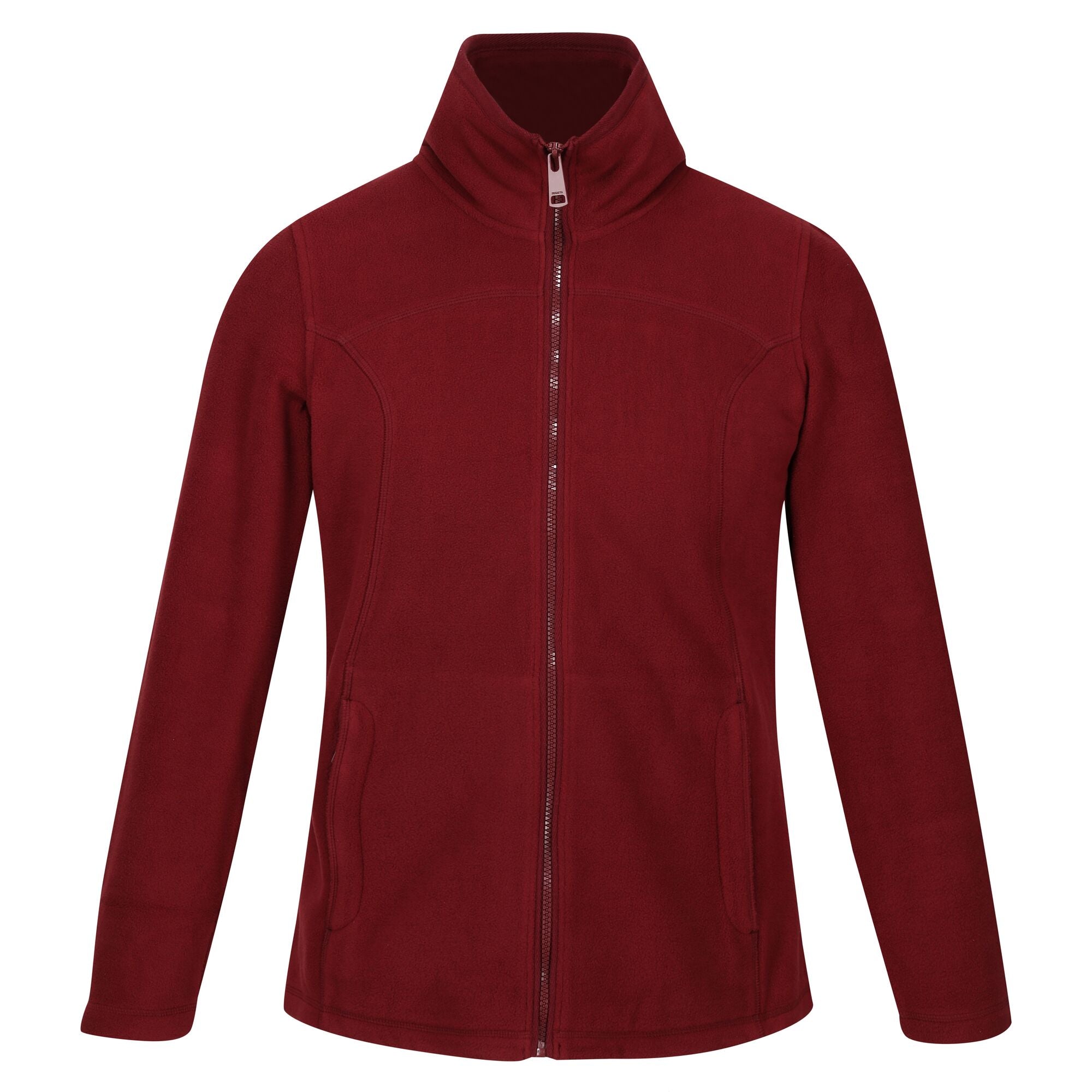 Regatta Womens Fayona Full Zip Fleece Jacket 8 Cabernet