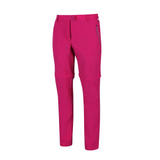 Regatta Womens Highton Zip Off Lightweight Walking Trousers