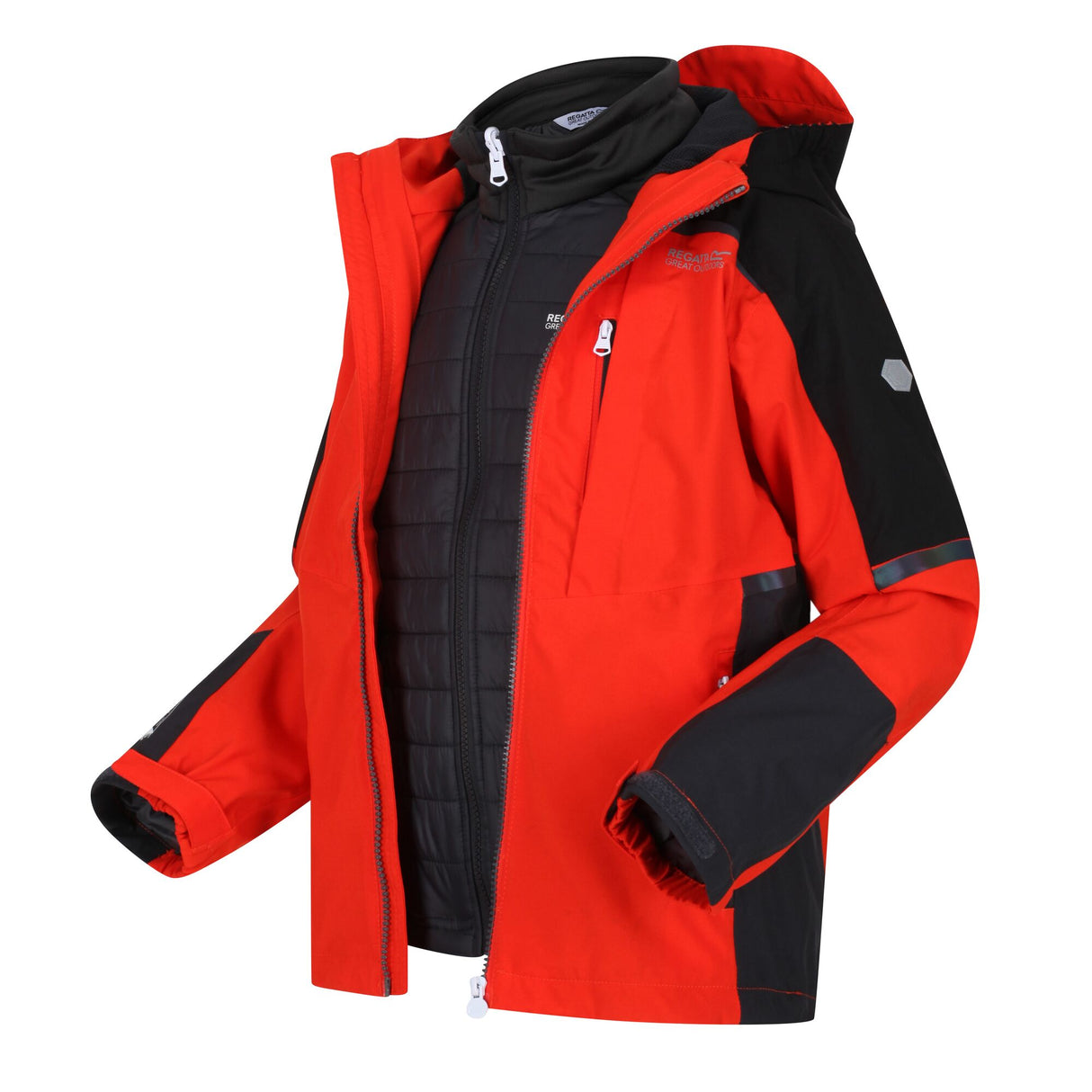 Regatta Kids Hydrate VI 3-in-1 Waterproof Jacket