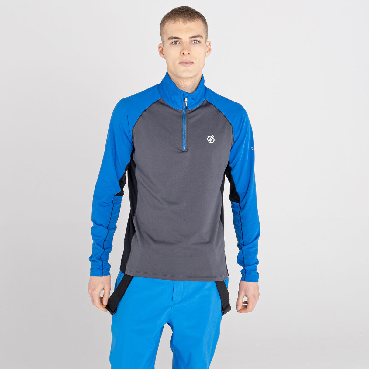 Dare2b Mens Interfused II Half Zip Core Stretch Midlayer