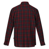 Regatta Mens Lance Long Sleeved Cotton Checked Shirt