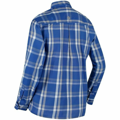 Regatta Mens Mindano Long Sleeved Check Shirt