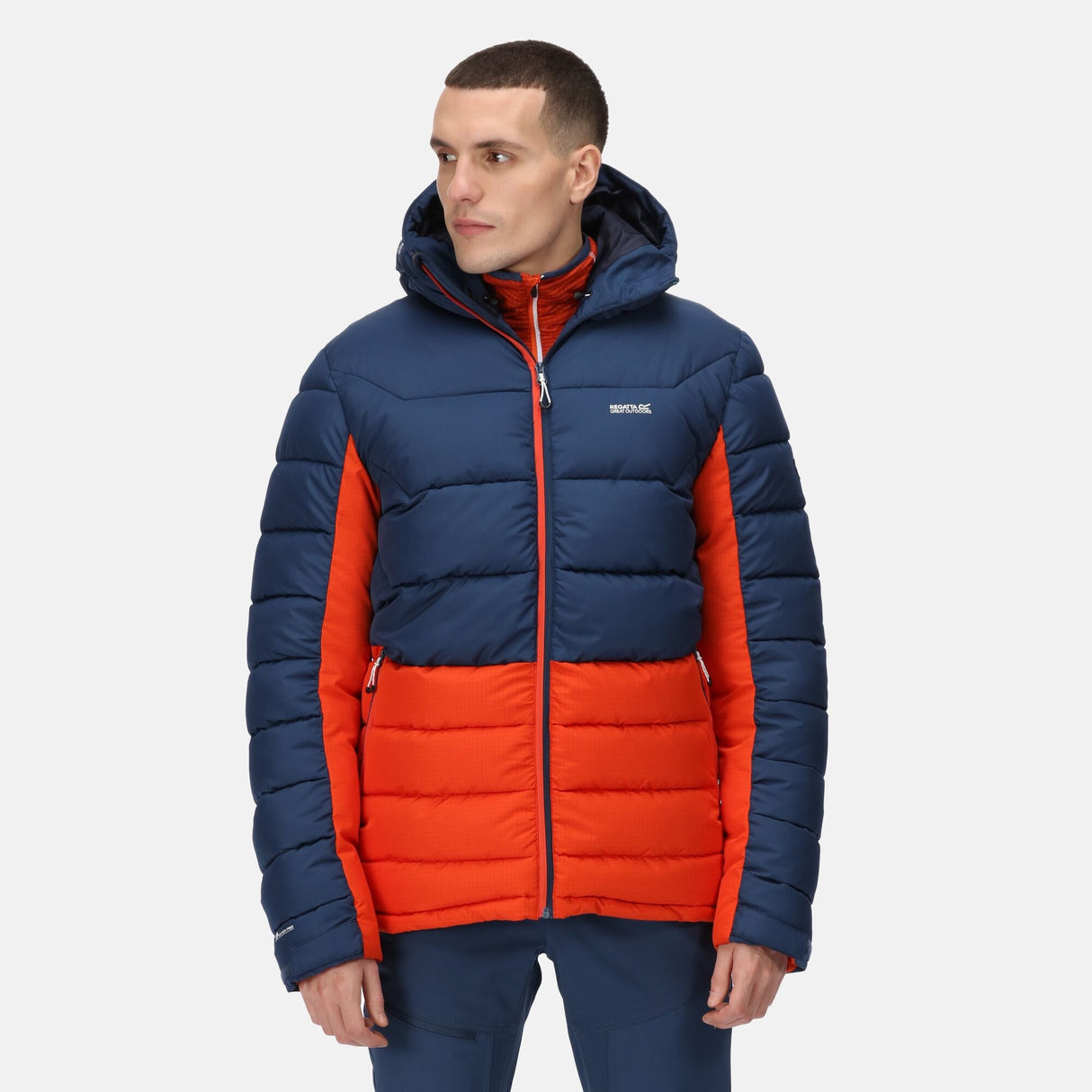 Regatta Mens Nevado VI Hooded Insulated Padded Jacket