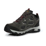 Regatta Tebay Low Mens Waterproof Walking Hiking Shoes - Grey/Red