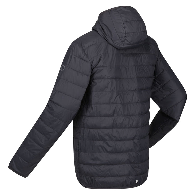 Regatta Mens Hooded Hillpack Lightweight Insulated Puffer Jacket