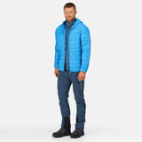 Regatta Mens Hooded Hillpack Lightweight Insulated Puffer Jacket