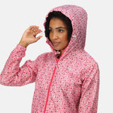 Regatta Womens Printed Pack it Packaway Waterproof Jacket